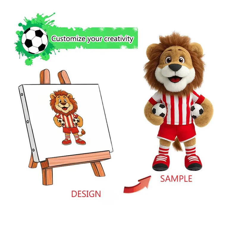 OEM ODM Manufacturer Custom Personalization 20cm Plush Dolls Mascot Custom Plush Toys