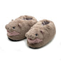 Low Moq Custom Unisex Stuffed Animal 3D Cartoon Plush Indoor Slipper Womens Slippers Plush Slippers