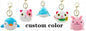 Manufacturer Experienced Custom Plush Charm Keychain Free Modifications No MOQ