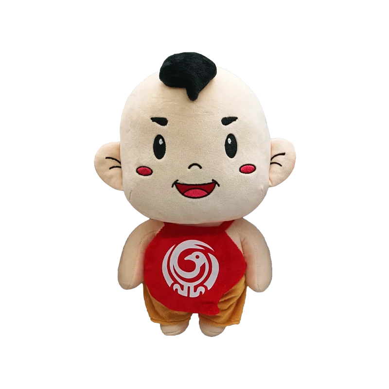 Custom Cultural Creative Plush Toys Chinese-style "Fuwa" Plush Dolls OEM/ODM Service with Your Design or Sample