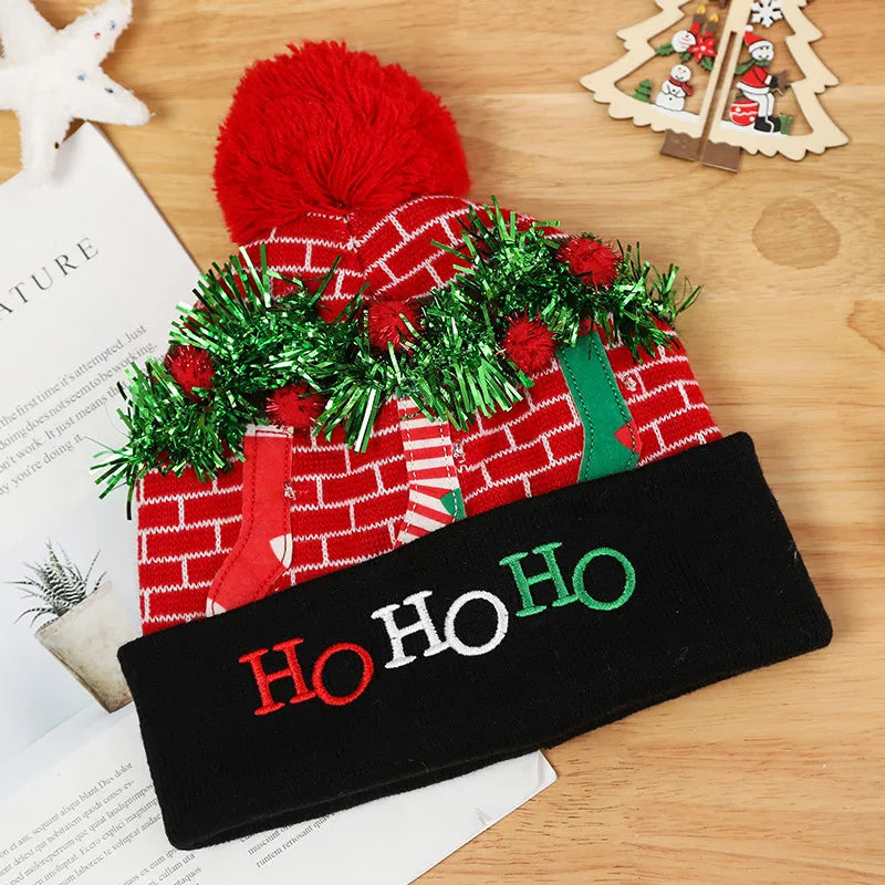 Style  New Year Snowman Sweater Hat Christmas Decorations Toys for Children
