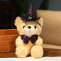 High Quality Creative Funny Soft Cute Halloween Teddy Bear Stuffed Plush Toys Halloween Decoration Gift