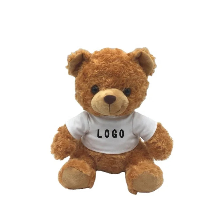 Plush Toy Manufacturers Support Customization Low MOQ High-quality Cute Teddy Bear Plush Toys Custom Logo 1 Piece Custom Sizes