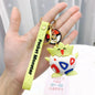 Pokemoned Pikachued Keychain Cartoon Cute Doll Car Keychain Bag Pendant Small Gift