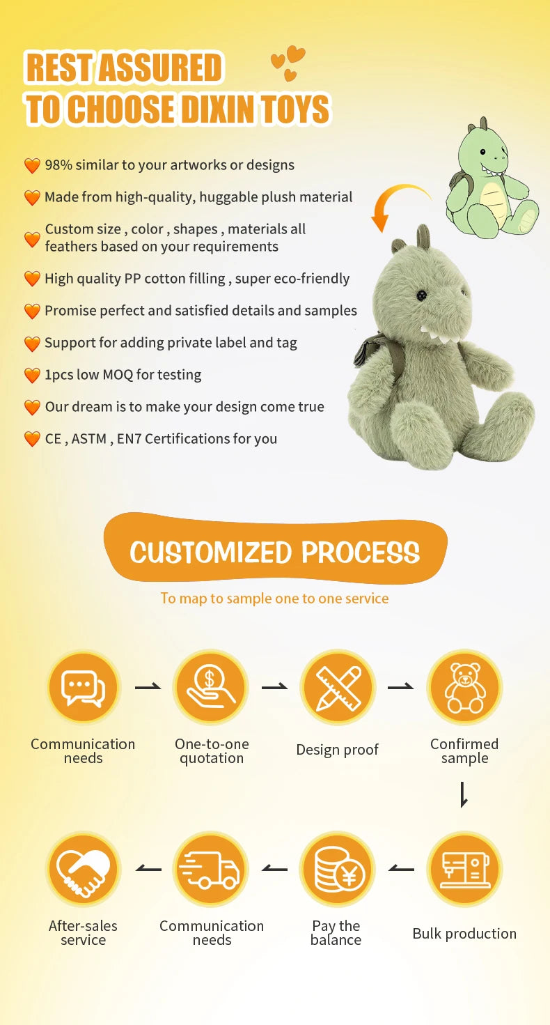 Manufacturer Customizes High-quality Cute Keychain Plush Toys Custom Plush KeyChain Toys