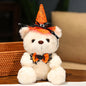 High Quality Creative Funny Soft Cute Halloween Teddy Bear Stuffed Plush Toys Halloween Decoration Gift