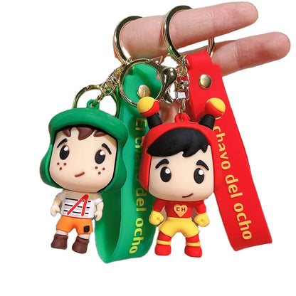 New Arrival Friday Night Funkin Toy Keychain Cute Bag Pendant Personality Rubber Key Ring Festival Gift Toy