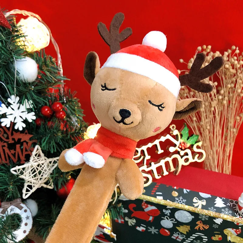 Creative Santa Claus Elk Pat Circle Christmas Patted Circle Christmas Bracelet Gifts Ornaments Toys