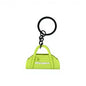 Hot Selling 3D Cartoon Gym Rubber Keychain Creative Anime 3D Yoga Bag Pendant Fitness Cool Key Chain