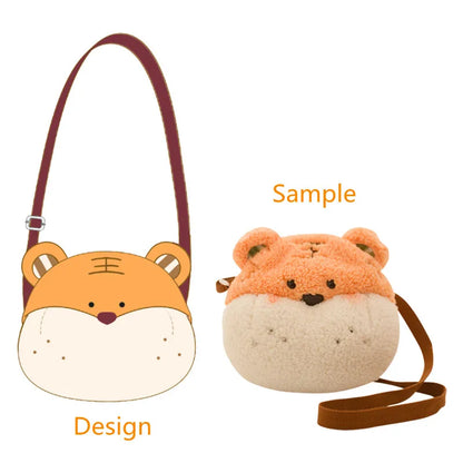 2026 No Moq Factory Customization Logo Animal Plush Bags Toys Custom Plushie Backpack
