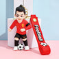 New Arrival Most Popular 3D Cartoon PVC Rubber Keychain Football Team Star Keychains