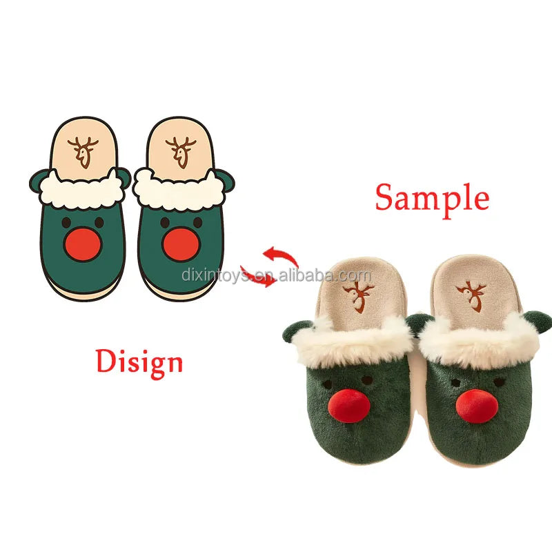 Low Moq Customization Household Custom Logo Slippers High Quality Slippers Indoor Plush Slippers