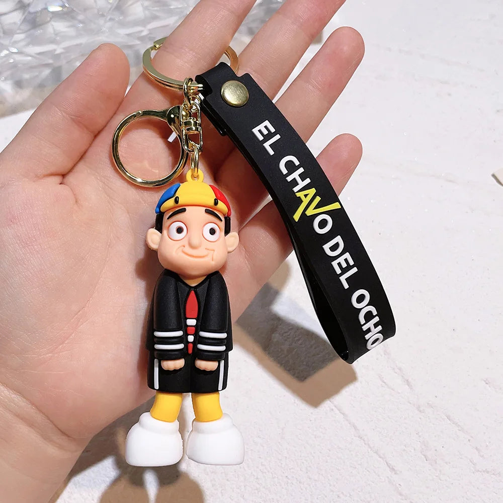 New Arrival Friday Night Funkin Toy Keychain Cute Bag Pendant Personality Rubber Key Ring Festival Gift Toy