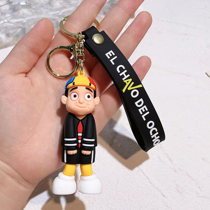 New Arrival Friday Night Funkin Toy Keychain Cute Bag Pendant Personality Rubber Key Ring Festival Gift Toy