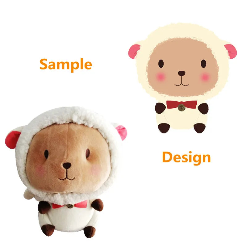 Manufacturer with Designers Team Custom Plushie Free Modifications Customized Dolls