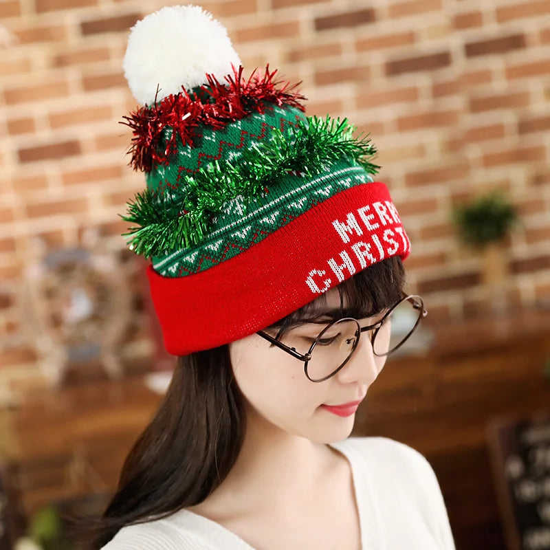 Style  New Year Snowman Sweater Hat Christmas Decorations Toys for Children