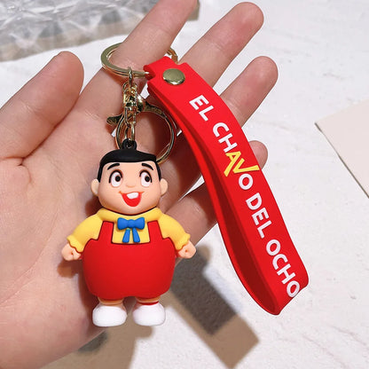 New Arrival Friday Night Funkin Toy Keychain Cute Bag Pendant Personality Rubber Key Ring Festival Gift Toy