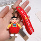 New Arrival Friday Night Funkin Toy Keychain Cute Bag Pendant Personality Rubber Key Ring Festival Gift Toy