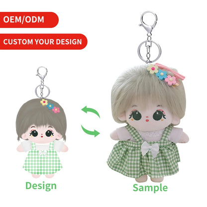 Factory Wholesale Custom High Quality Plush Toy Key Chain Custom Stuffed Animal Pendant