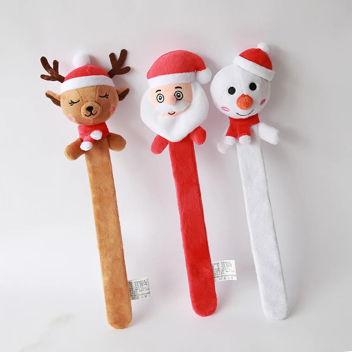 Creative Santa Claus Elk Pat Circle Christmas Patted Circle Christmas Bracelet Gifts Ornaments Toys