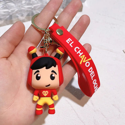 New Arrival Friday Night Funkin Toy Keychain Cute Bag Pendant Personality Rubber Key Ring Festival Gift Toy