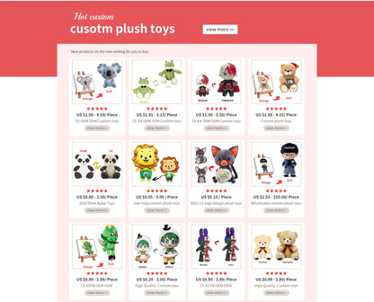 Manufacturer Experienced Custom Plush Charm Keychain Free Modifications No MOQ