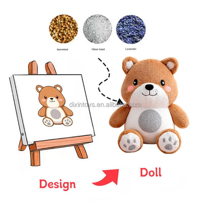 Manufacturers Custom Cute Soft Toys Weighted Stuffed Animal  Custom Weighted Plush Toys