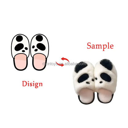 Low Moq Customization Household Custom Logo Slippers High Quality Slippers Indoor Plush Slippers