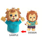 Wholesale Plush Animals Hand Puppet Cartoon Children Doll Props Customized Baby Sleep Plush Finger comfort Toy Customization