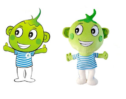 Popular Mass Production Custom PP Cotton Filled Stuffed Animal Plush Toys 20cm Custom Sizes