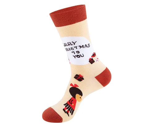 2026 New Custom Soft Cute Christmas Stocking Gift for Kids Stocking Snowman and Christmas Tree
