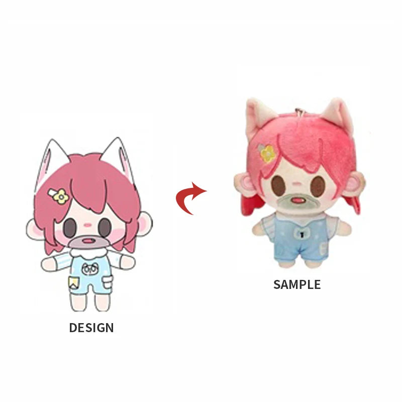 Custom Doll Manufacturers Stuffed Star Soft Toy Plush Doll Custom 20cm Lovely Souvenir Custom Anime Kpop Plush Dolls