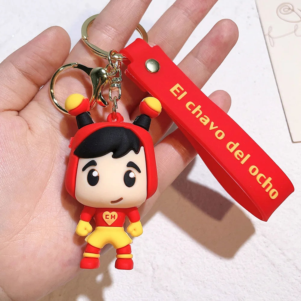 New Arrival Friday Night Funkin Toy Keychain Cute Bag Pendant Personality Rubber Key Ring Festival Gift Toy