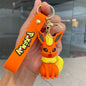 Cross Border Pokemoned Eevee Family Keychain Cartoon Doll School Bag Pendant Car Keychain Pendant Small Gift