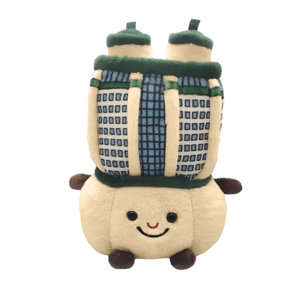 CE/ASTM Plush Toy Customization Factory, Cute Teaching Building Toys, School Mascot Customization Plush Doll Images