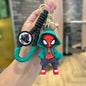 Cartoon Spiders Man Keychain Marvels Series Doll Pendant Superheros Keychain Car Bag Pendant