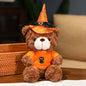 High Quality Creative Funny Soft Cute Halloween Teddy Bear Stuffed Plush Toys Halloween Decoration Gift