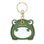 Charming Frog Leather Pendant Enchanting Access Card Holder Keyring Creative Gift Pendant Schoolbag Ornament Gift