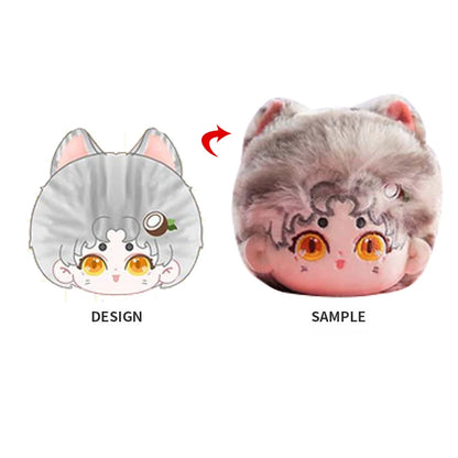 Sample Provided High Quality Custom Kpop Dolls Custom Plush Keychain 10cm and 20cm Doll Custom Face Embroidery