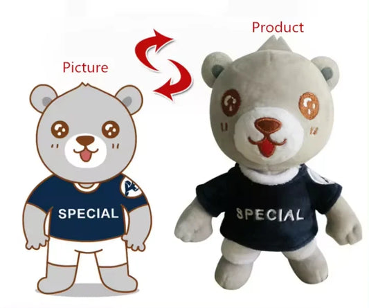 Professional High Quality Plushie Customized Mascot Company logo Anime Plush Toys Dolls Pillow Customization