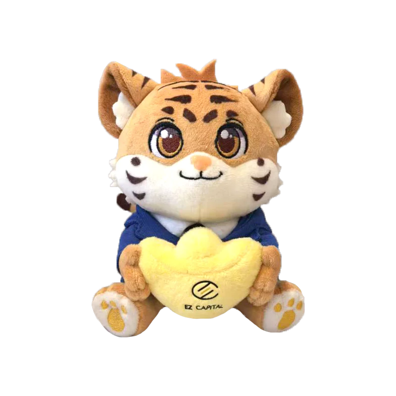 Professional Factory Direct Custom Tiger Plush Toy Full-Process Prototyping Development Supported Mascot Toy Stuffed Animal Toys