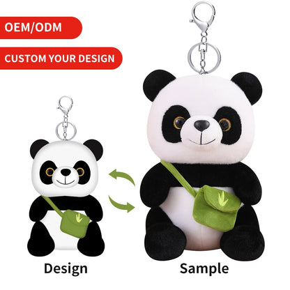 Factory Wholesale Custom High Quality Plush Toy Key Chain Custom Stuffed Animal Pendant