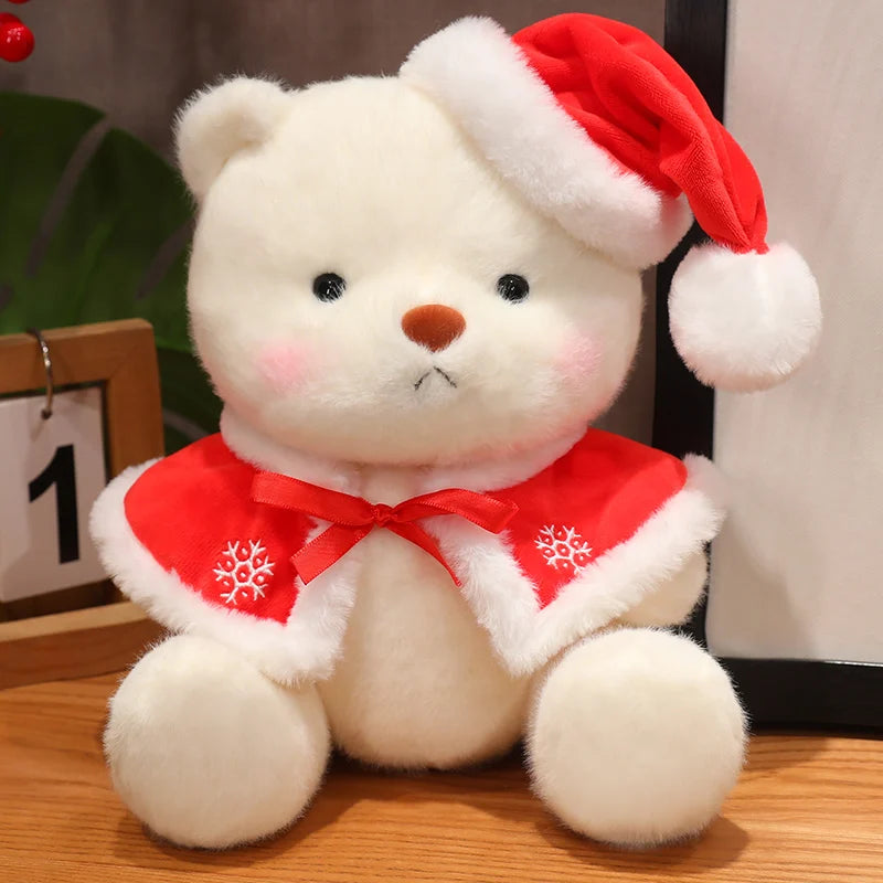 Latest Custom Christmas Limited Plush Bear Decoration Christmas Tree Festival Accessories Bear