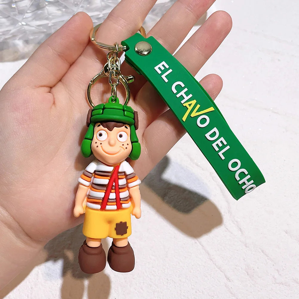 New Arrival Friday Night Funkin Toy Keychain Cute Bag Pendant Personality Rubber Key Ring Festival Gift Toy