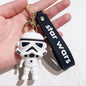 Wholesale 3D Keychain Darth Vaders Cartoon Doll Bag Pendant Small Hanging Accessories for Personality Small Gifts