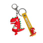 Cartoon Dinosaur Keychain Creative Car Keychain Backpack Pendant Small Gift Wholesale