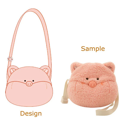 2026 No Moq Factory Customization Logo Animal Plush Bags Toys Custom Plushie Backpack