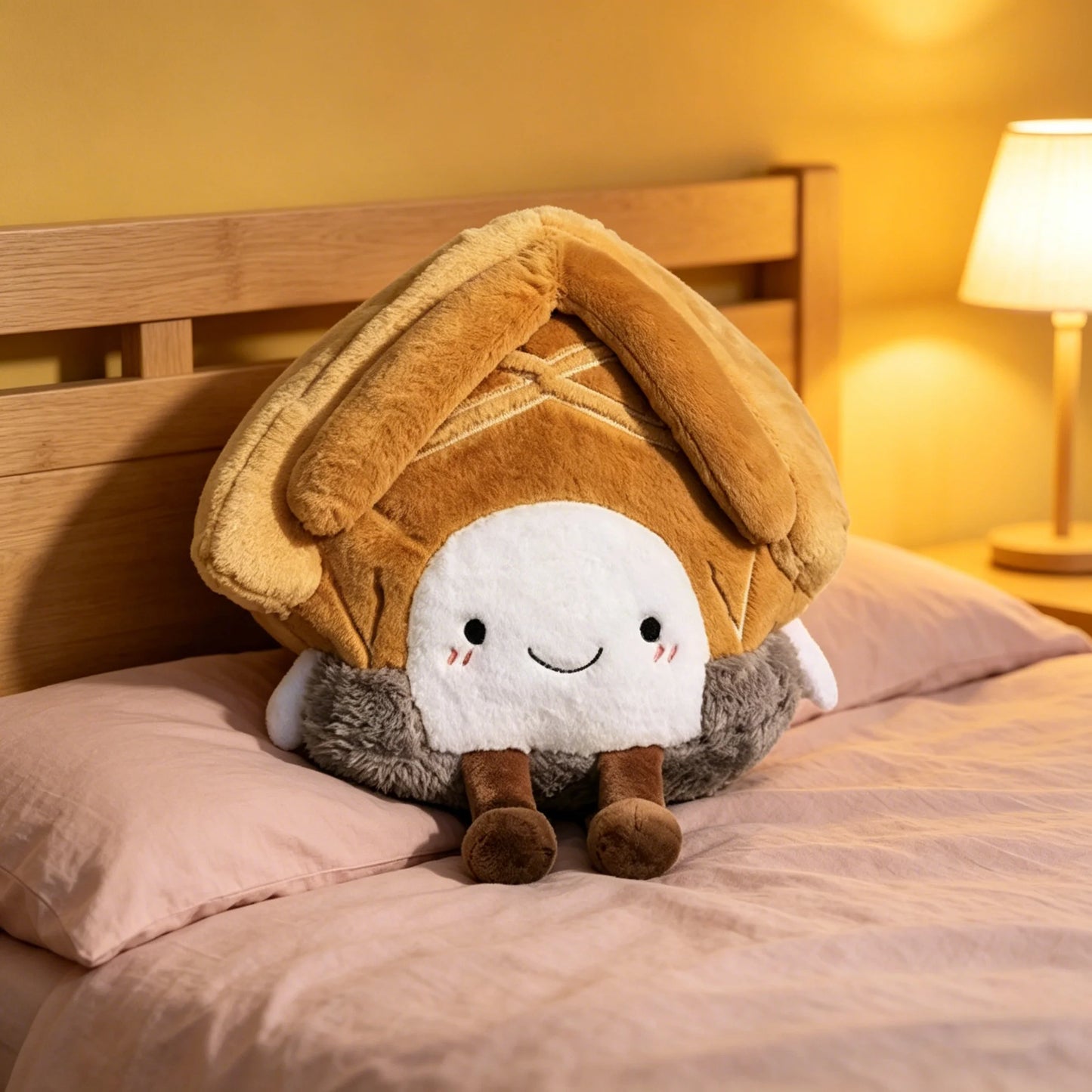 Customized Plush Toy Manufacturer Resort IP Design Bread Filled Plush Toy Healing Series Toy Plush Ornament