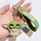 2024 New Yodas Baby Keychain Cute Doll Mandalorians Pendant Star Wared Keychain Handle