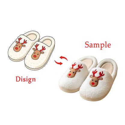 Low Moq Customization Household Custom Logo Slippers High Quality Slippers Indoor Plush Slippers